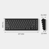 Mechanical Keyboard M67 67 Key Gasket Hot Swappable RGB - Tophatter Daily Deals