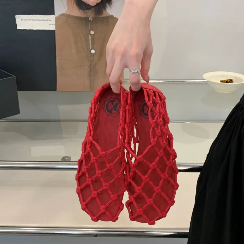 Breathable Women’s Ballet Flats - Mesh Weave, Summer - Tophatter Daily Deals