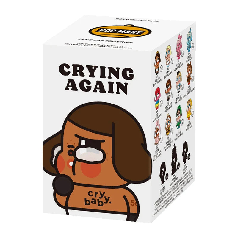 Genuine Pop Mart Crybaby Crying Again Series Figures Blind Box Figures 1 Unopened Blind Box Anime - Tophatter Daily Deals