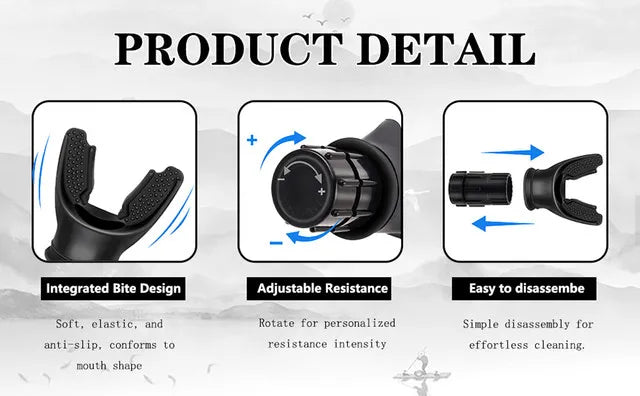 Breathing Trainer Lung Exerciser Adjustable Resistance - Tophatter Daily Deals