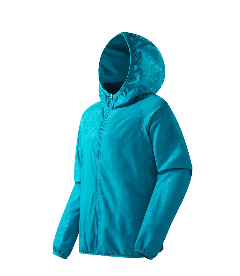 Waterproof Men's Hiking Jacket - Hooded Quick Dry, Polyester - Tophatter Daily Deals