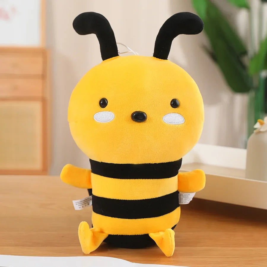 Bumble Bee Honeybee Yellow Black Plush Animals - Tophatter Daily Deals