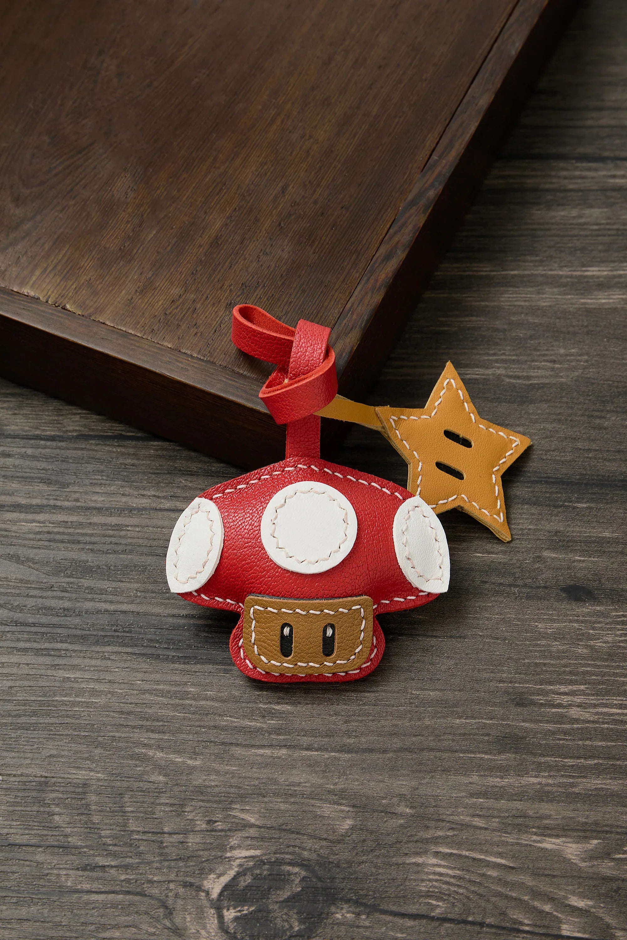 Leather Bag Charm No Face Keychain Black Cozy Cute Gift F - Tophatter Daily Deals