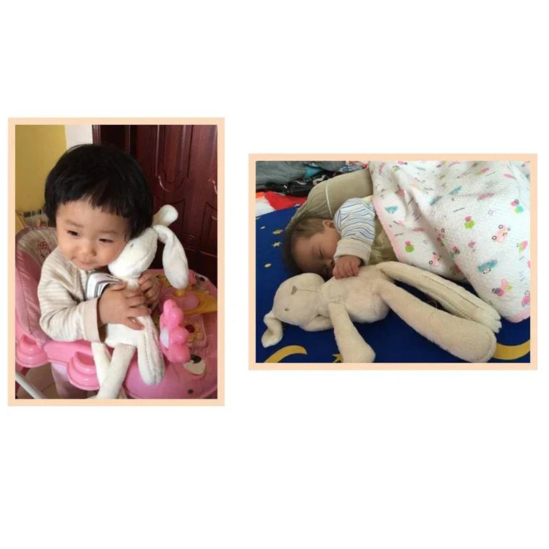 Rabbit Plush 42cm Soft Toy Baby Sleep Companion Cuddly Gift - Tophatter Daily Deals