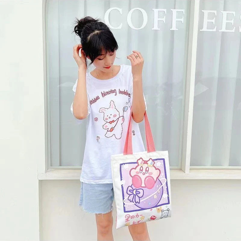 Kirby Tote Bag Anime - Tophatter Daily Deals