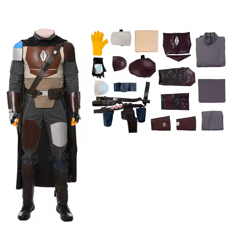 Space Bounty Hunter Cosplay Costume Set Halloween 2025 - Tophatter Daily Deals