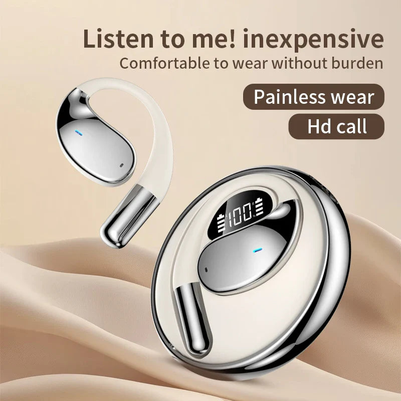 AI Voice Translator Earbuds Mini Wireless Stereo Travel - Tophatter Daily Deals