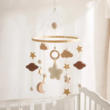Baby Crib Mobile Wooden Musical Newborn Sensory Toys - Tophatter Daily Deals