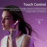 Xiaomi J18 Wireless Earphone HiFI In-ear Stereo with Microphone Bluetooth Touch Waterproof Noise-cancelling Various Headphones In-Ear Headphones - Tophatter Daily Deals