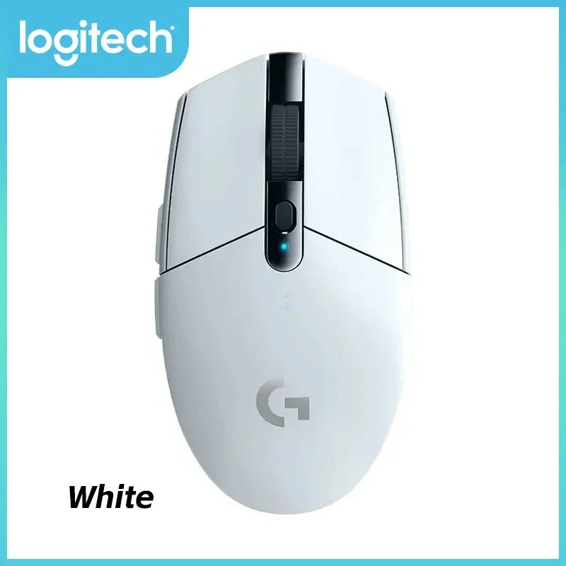 Wireless Lightweight Gaming Mouse HERO Sensor 12K DPI G304 white - Tophatter Daily Deals