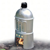 Camping Water Cup with Storage Pouch Silver Camp Cooking - Tophatter Daily Deals