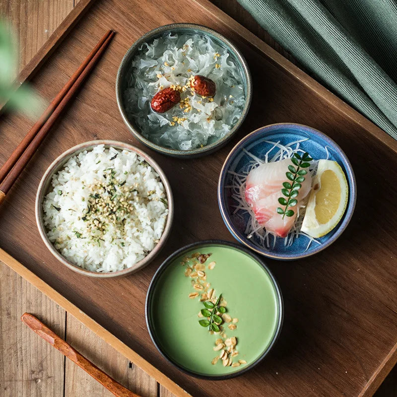 Rice Bowl 4.5 Inch Ceramic Japanese Bowl Fall 2025 Gift - Tophatter Daily Deals
