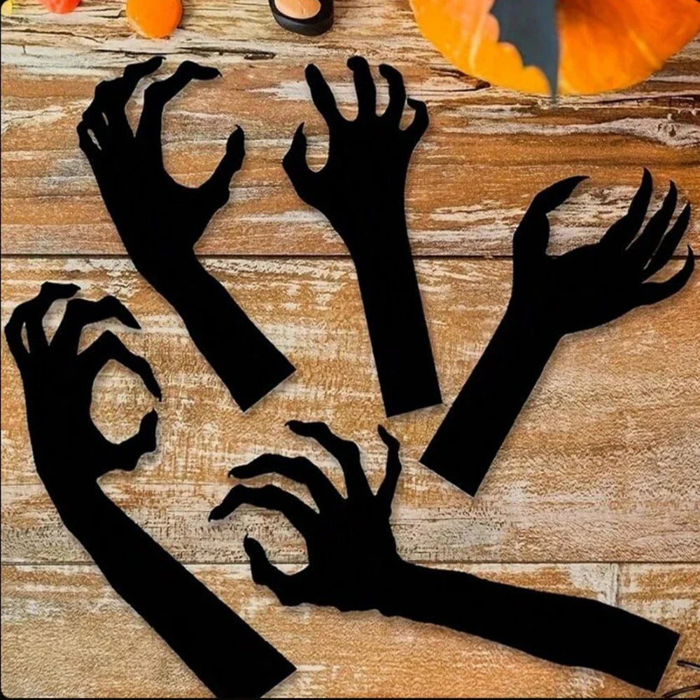 Halloween Skeleton Hands Ground Stakes Decor Fall 2025 - Tophatter Daily Deals