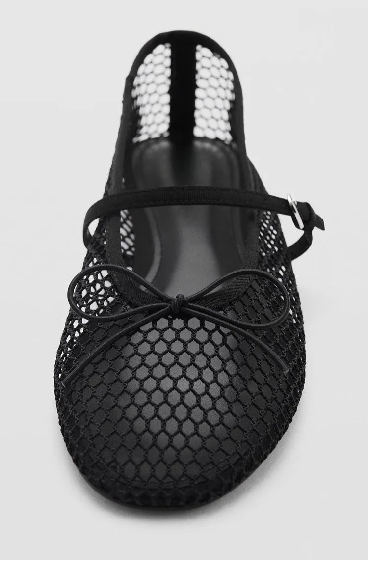 Breathable Women’s Ballet Flats - Mary Jane, Mesh, Summer - Tophatter Daily Deals