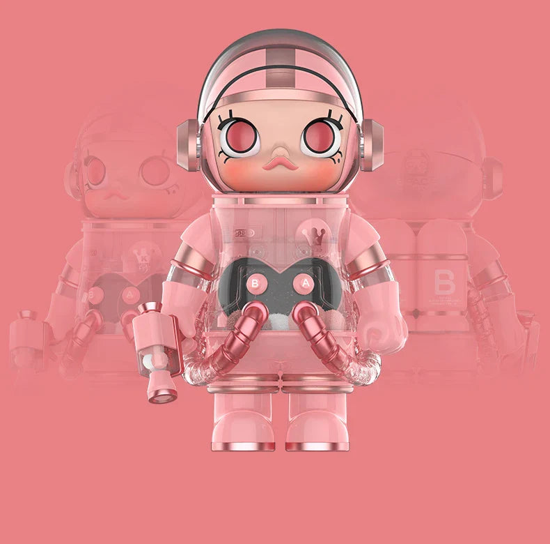 Genuine Pop Mart Mega Space Molly 1000% Smitten Love Limited Edition Figure Outer Space - Tophatter Daily Deals