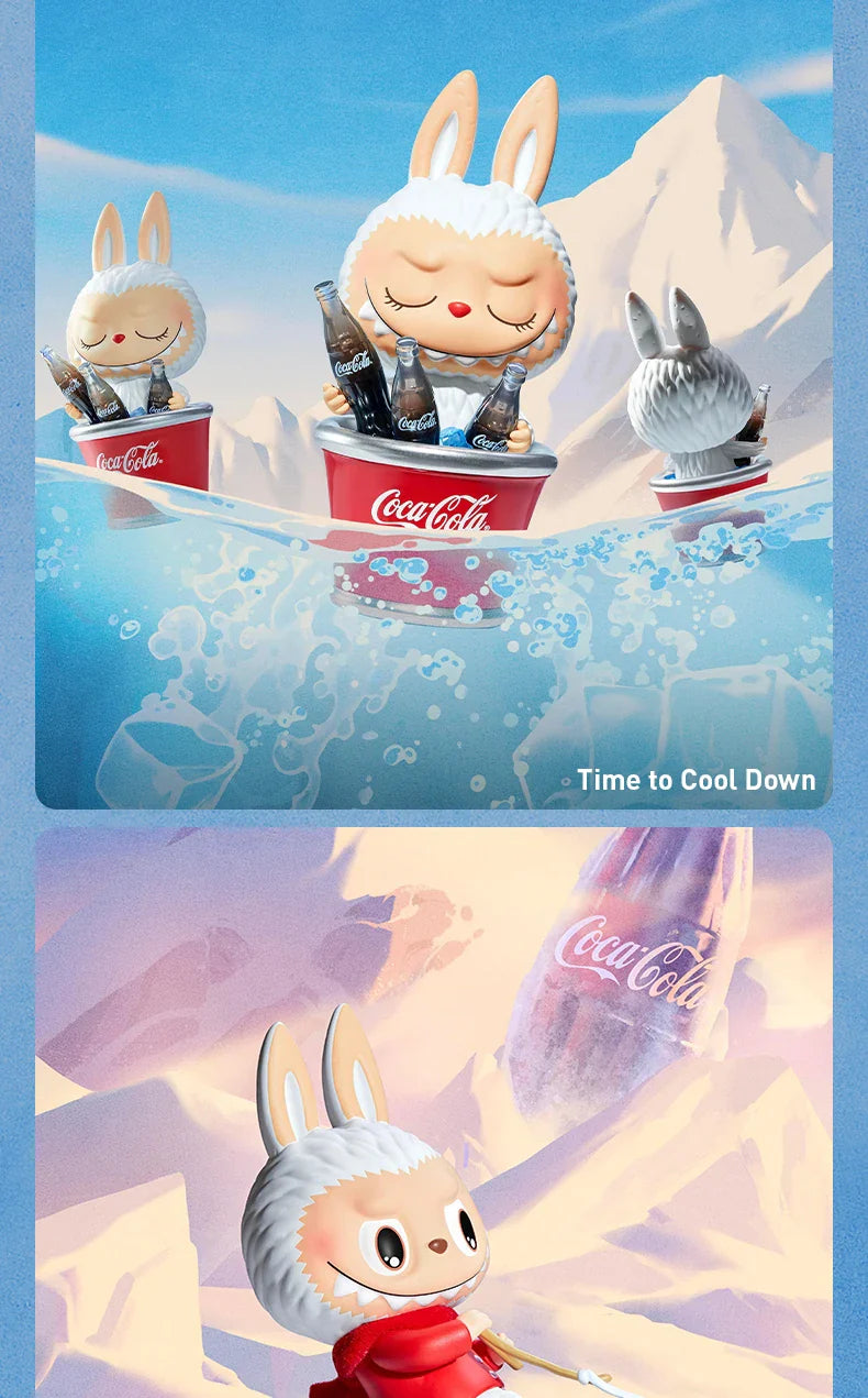 Genuine Pop Mart The Monsters Labubu Coca-Cola Series Figurines Blind Box Mythical - Tophatter Daily Deals
