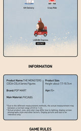 Genuine Pop Mart The Monsters Labubu Coca-Cola Series Figurines Blind Box Mythical - Tophatter Daily Deals