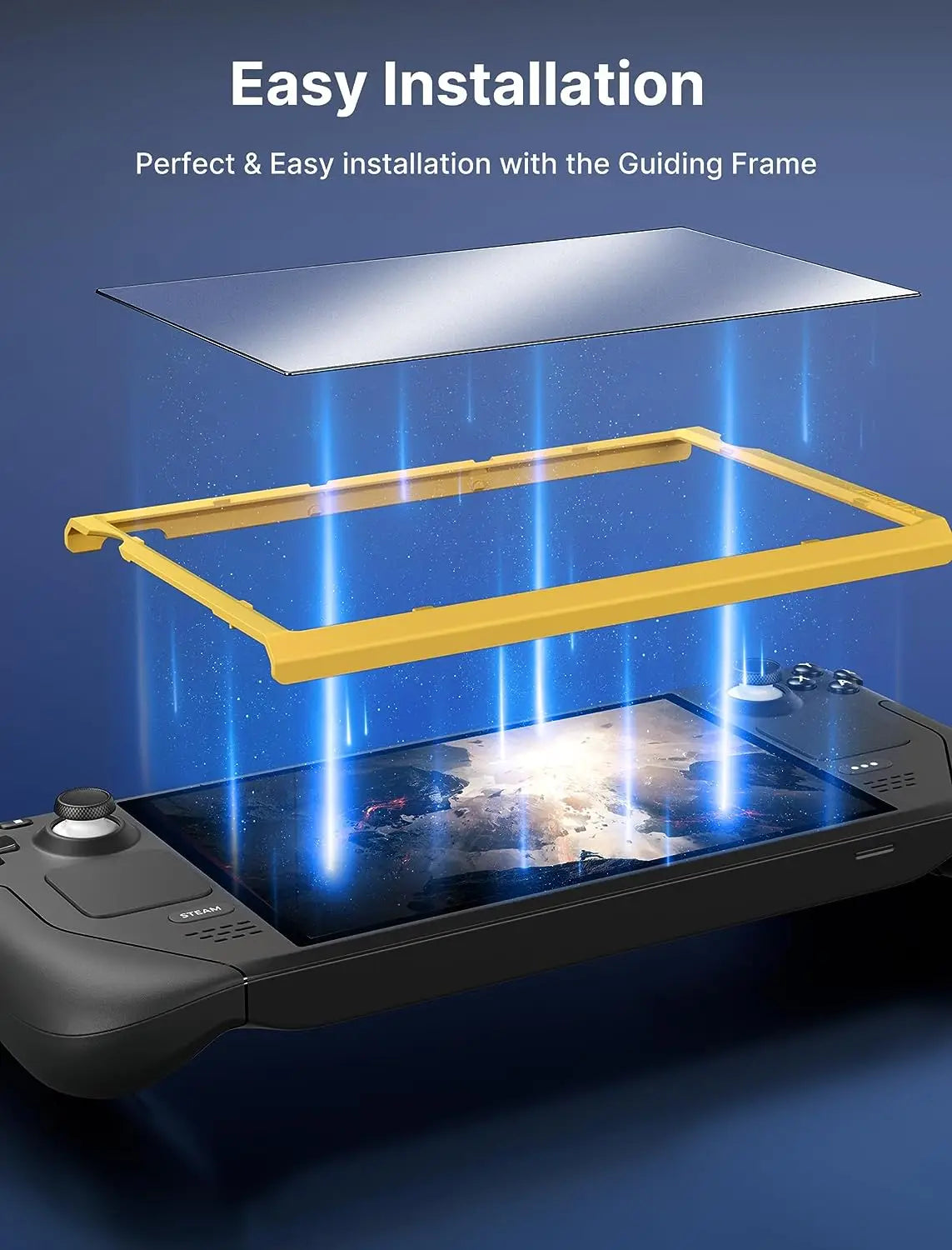 Steam Deck OLED Matte Screen Protector 2Pack Anti Glare Kit - Tophatter Daily Deals