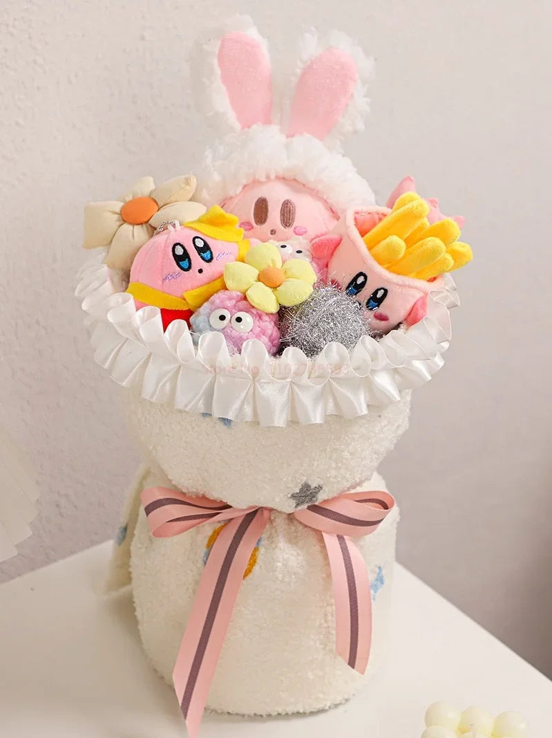 Pink Star Kirby Plush Bouquet Anime - Tophatter Daily Deals