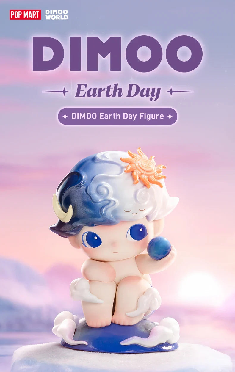 Genuine Pop Mart Dimoo Earth Day Figure Mythical - Tophatter Daily Deals
