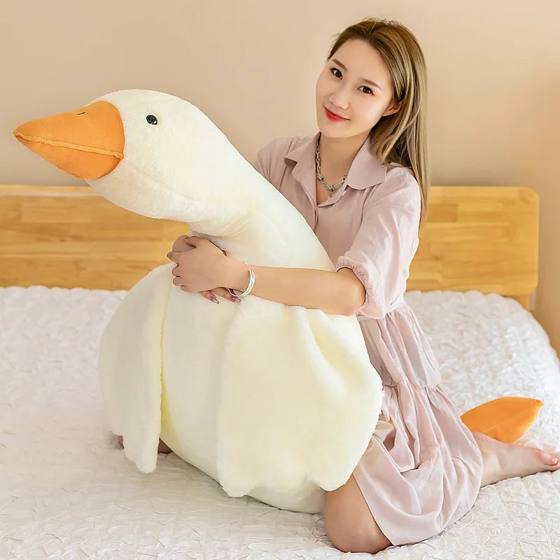 Huge Big Bird Plush Pillow Goose Plush Animals - Tophatter Daily Deals