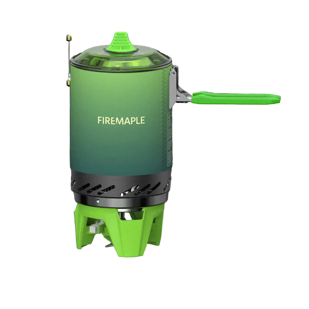 2200W Outdoor Gas Cooking System Green Camp Cooking - Tophatter Daily Deals