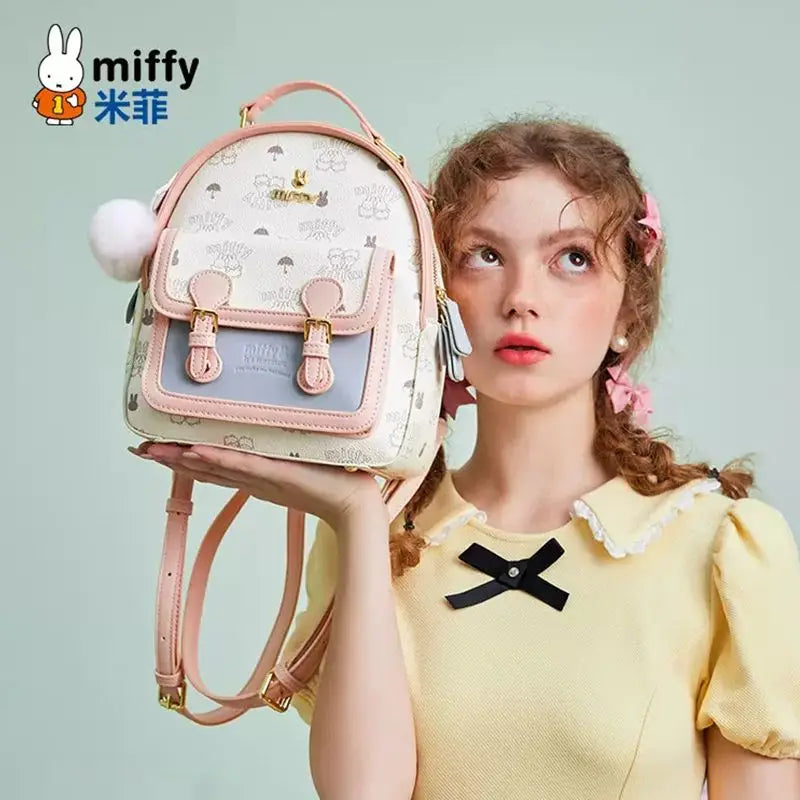 Miffy PU Leather Backpack Animals - Tophatter Daily Deals