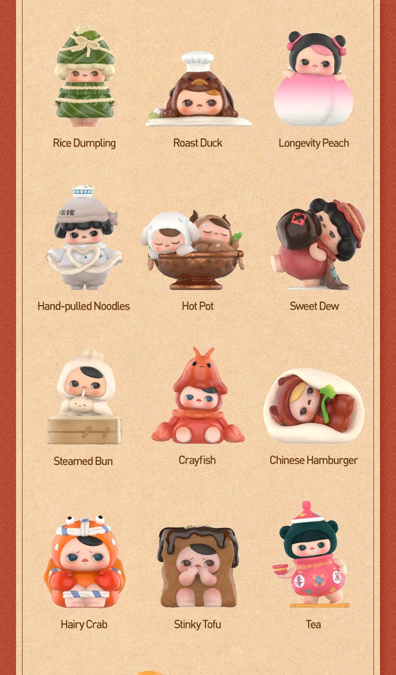 Genuine Pop Mart Pucky The Feast Series Blind Box Figure by Pucky Food - Tophatter Daily Deals