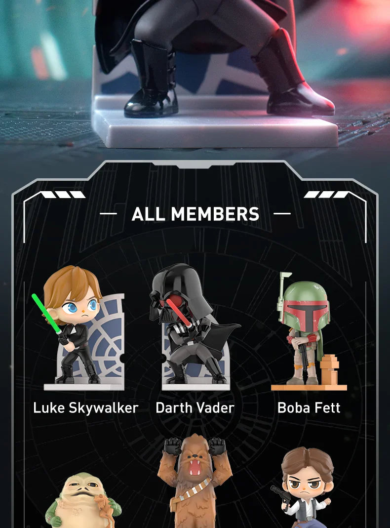 Genuine Pop Mart Star Wars Series Figures Blind Box Outer Space - Tophatter Daily Deals
