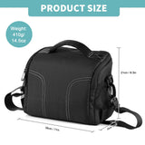 Camera Shoulder Bag Travel Case Black Camera Bags & Cases - Tophatter Daily Deals