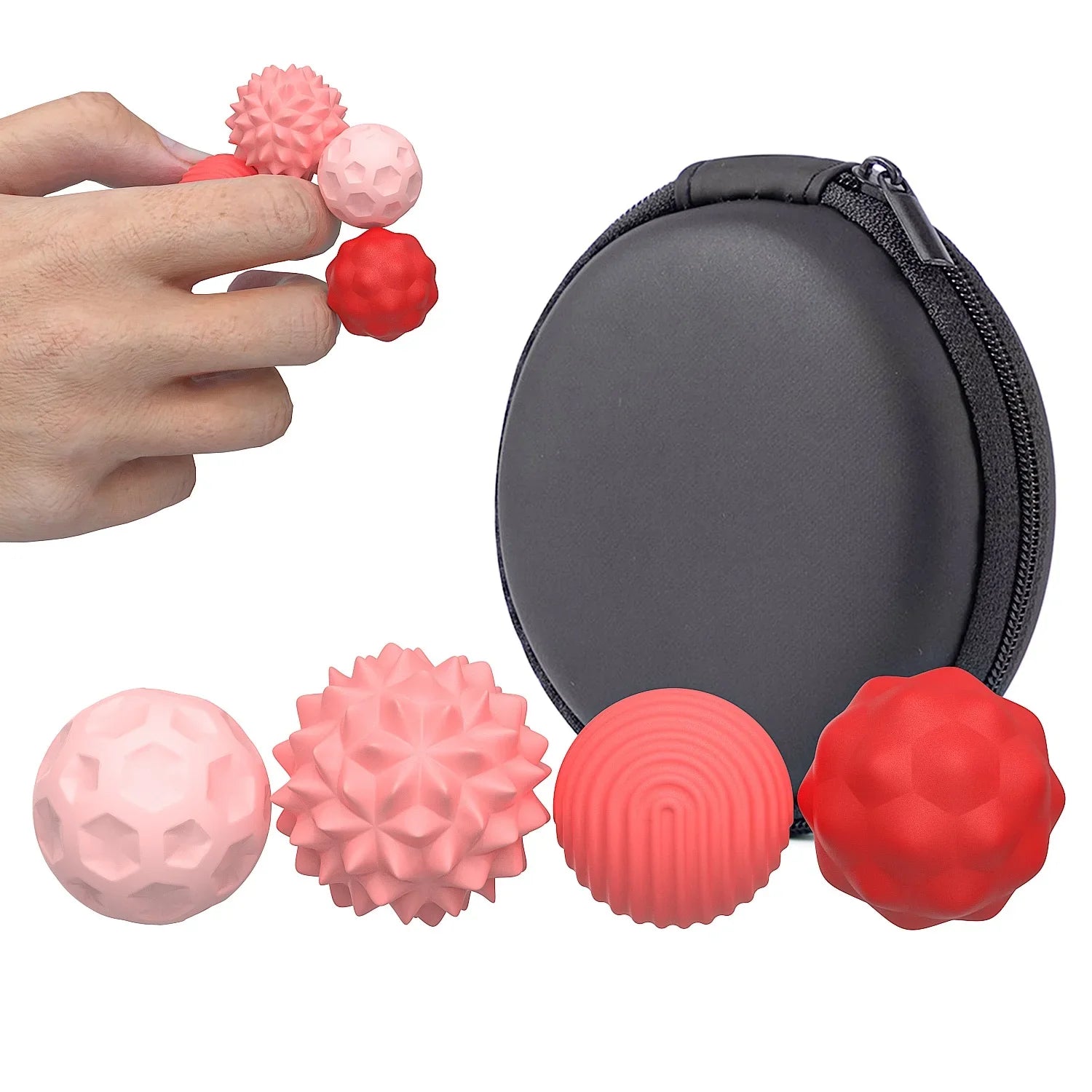 Magnetic Ball Fidget Toy Silicone Sensory Stress Relief - Tophatter Daily Deals