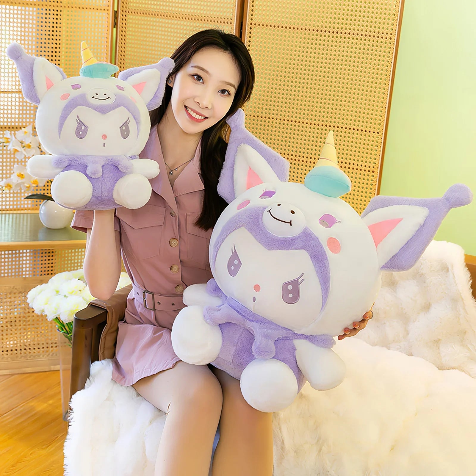 Sanrio Kuromi Unicorn Plush Toy Anime - Tophatter Daily Deals