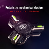 Glow Fidget Spinner Alloy EDC Long Spin Stress Relief - Tophatter Daily Deals
