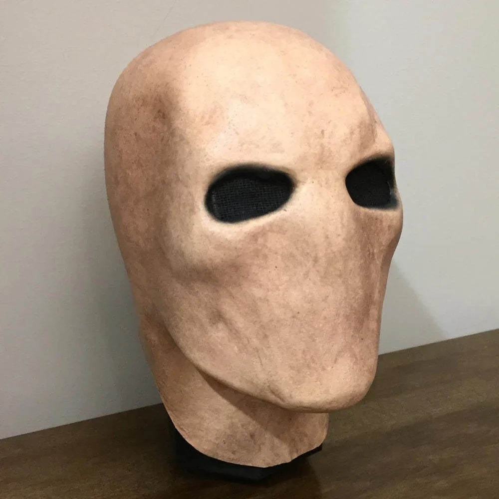 Slenderman Mask Latex Faceless Horror Halloween Costume - Tophatter Daily Deals