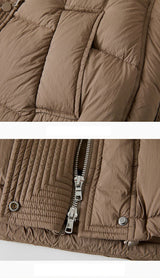 Insulating Women’s Down Vest - Cropped, Duck, Winter - Tophatter Daily Deals