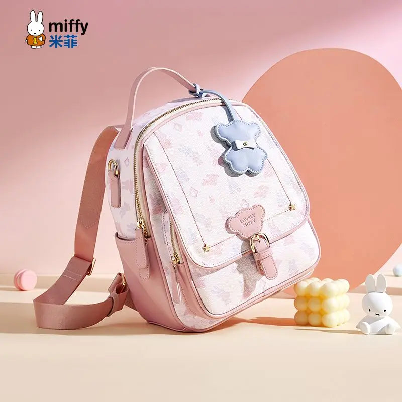 Miffy PU Leather Kawaii Backpack Animals - Tophatter Daily Deals