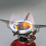 Ultralight Camping Gas Stove Head Silver Camp Cooking - Tophatter Daily Deals