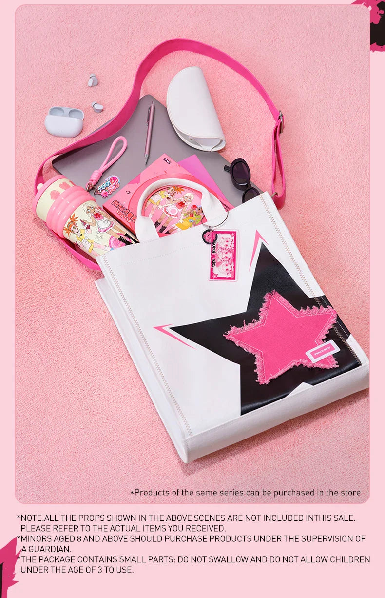 Genuine Pop Mart Peach Riot Rush Hour Series - Shoulder Bag Outer Space - Tophatter Daily Deals