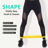 Resistance Bands Set TPE Workout Bands Home Fitness - Tophatter Daily Deals