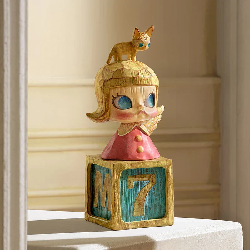 Genuine Pop Mart Molly Anniversary Statues Classical Retro 2 Series Blind Box Figures Mythical - Tophatter Daily Deals