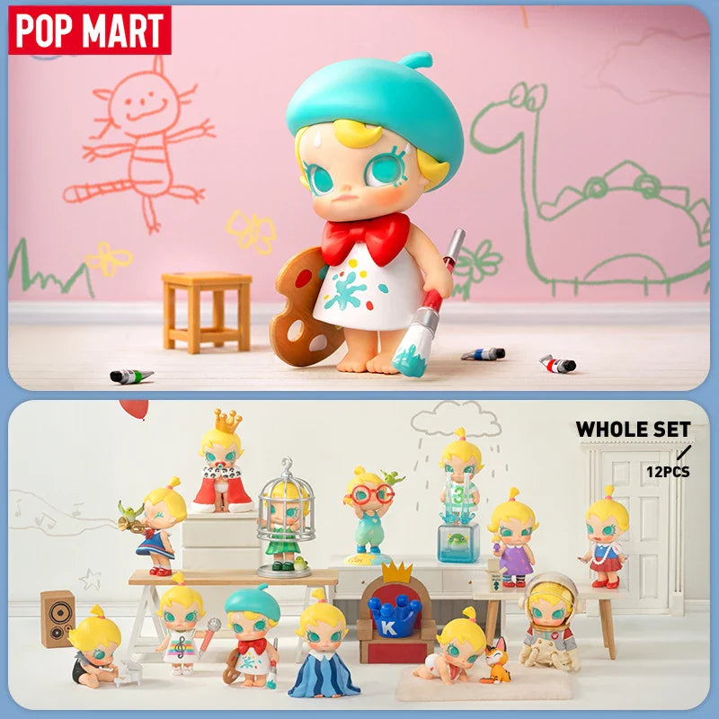 Genuine Pop Mart Baby Molly When I was Three! Series Blind Box Figures by Kenny Wong Anime - Tophatter Daily Deals