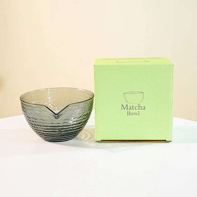 Matcha Mixing Glass Bowl Heat Resistant Tea Whisk Bowl 1pc-BK-01 - Tophatter Daily Deals