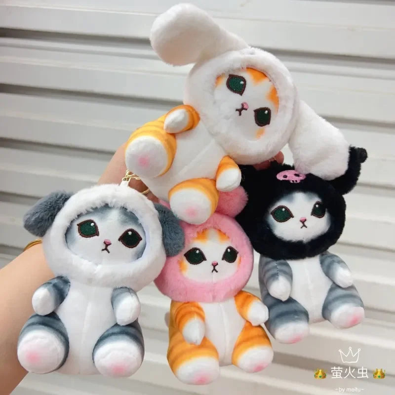 Sanrio x Mofusand Plush Keyring Set Animals - Tophatter Daily Deals