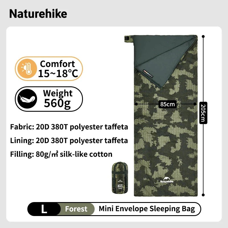 Camping Sleeping Bag Forest Pattern Camouflage Sleeping Bags - Tophatter Daily Deals