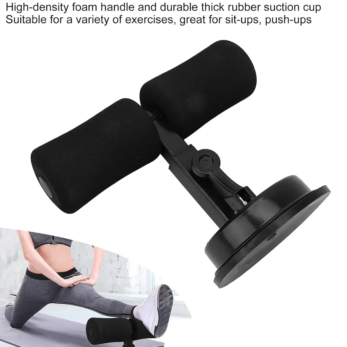 Suction Cup Sit Up Assist Device Portable Abs Trainer - Tophatter Daily Deals