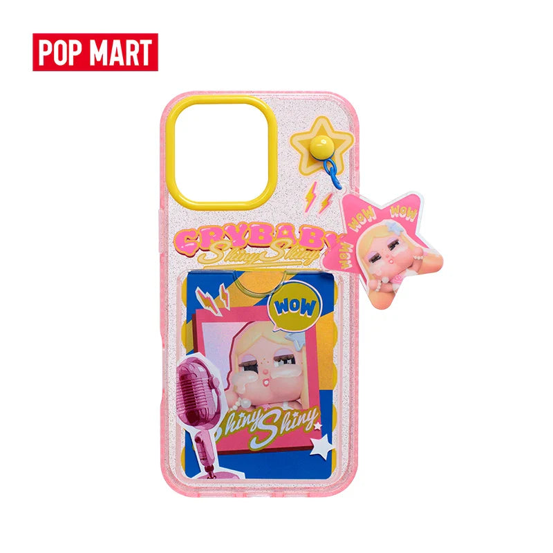 Genuine Pop Mart Crybaby Shiny Shiny Series-Phone Case for iPhone 16 Pro Max Mythical - Tophatter Daily Deals