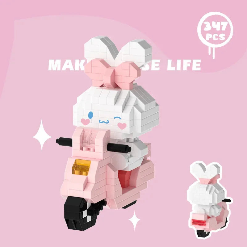 Sanrio My Melody Lego Building Block Figures Anime - Tophatter Daily Deals