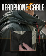 Lightweight Men’s Jacket - Tactical Zip, Polyester, Summer - Tophatter Daily Deals