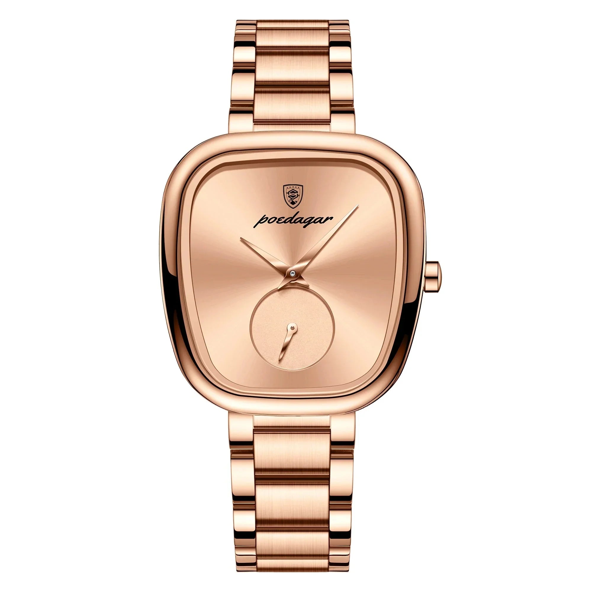 Women's Stainless Steel Waterproof Quartz Watch (Rose Gold) Apparel & Accessories > Jewelry > Watches - Tophatter Daily Deals