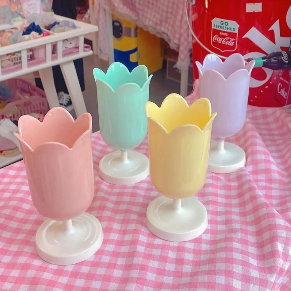 Tulip Pen Pot Holder Stationery Container Flowers - Tophatter Daily Deals